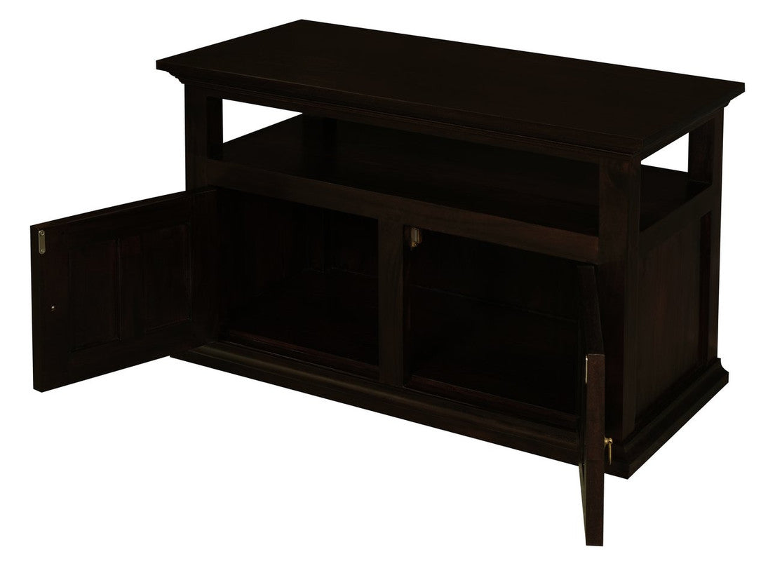 Tasmania 2 Door TV Stand (Chocolate) 3