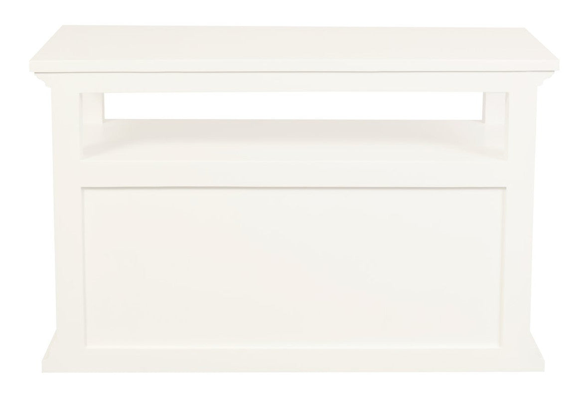 Tasmania 2 Door TV Stand (White) 4