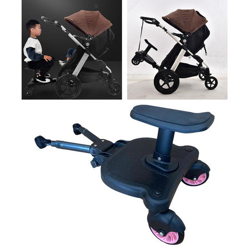 Baby Jogger Glider Board 2 in 1 Kid Stroller Board with Dismountable Seat AU pink wheel 8