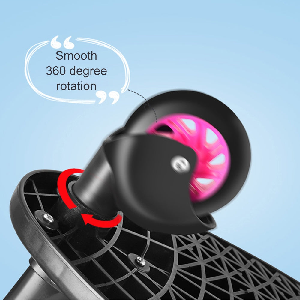 Stroller Step Board Toddler Buggys Wheel Standing Board Skateboard For Pram Kids Pink 4