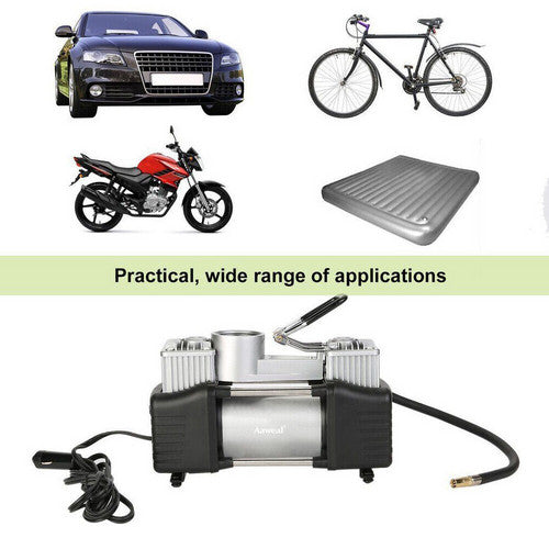 4WD Car Pump Truck 12V 150PSI Car Air Compressor Portable Tyre Deflator Inflator 9