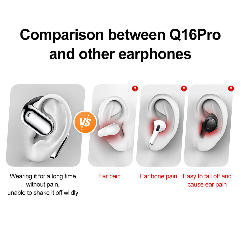 Erazer Over The Ear Earbuds Xp2, Erazer True Wireless Open Earphones 5.4 8