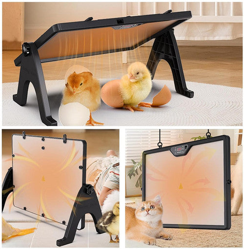 Adjustable Dual-Sided Heating Chicken Brooder Coop Heater Duck Poultry Warmer 3