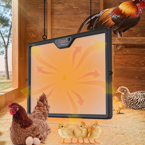 Adjustable Dual-Sided Heating Chicken Brooder Coop Heater Duck Poultry Warmer 5