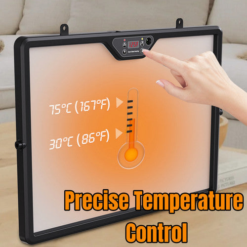 Adjustable Dual-Sided Heating Chicken Brooder Coop Heater Duck Poultry Warmer 8