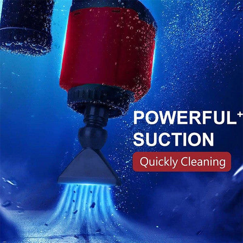 7-in-1 Aquarium Sand Washer Upgrade AU Plug / 15W 66LED RGBW Aluminum Shell Stand Light 40CM/28-Button Control 13