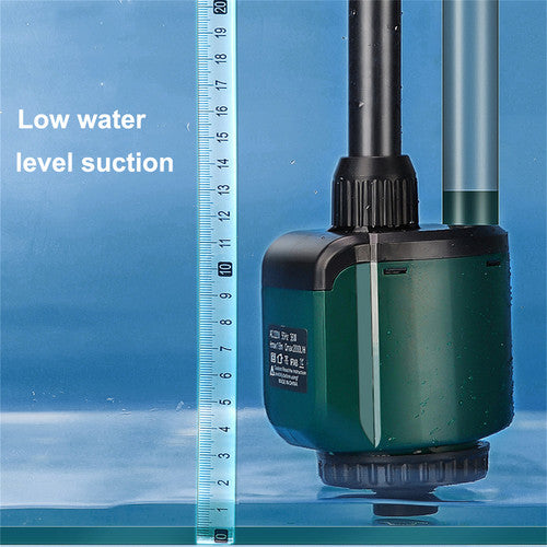 36W aquarium sand washer with plug adapter & 15W 66LED RGBW aluminum shell bracket light 40CM/28-key control 3