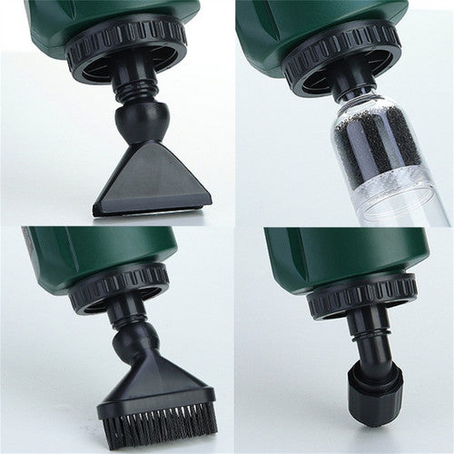 36W aquarium sand washer with plug adapter & 15W 66LED RGBW aluminum shell bracket light 40CM/28-key control 7