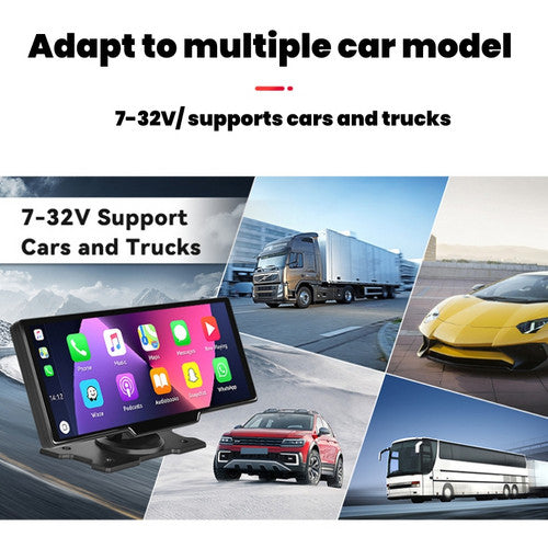 10.26" 4K Car Camera Carplay Android Car GPS Navigation Dashboard Video Recorder 3