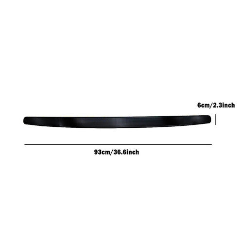 Black Car Chrome Front Bonnet Hood Trim Line For ISUZU D-Max Dmax & MU-X 3