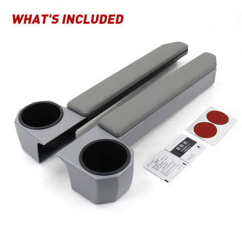 New Armrest Cup Holder Magnet Door For Land Cruiser 70 76 79 Series Hj75 Hzj75 4