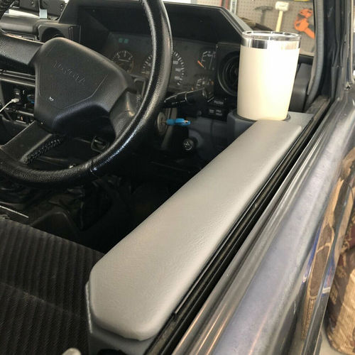 New Armrest Cup Holder Magnet Door For Land Cruiser 70 76 79 Series Hj75 Hzj75 7
