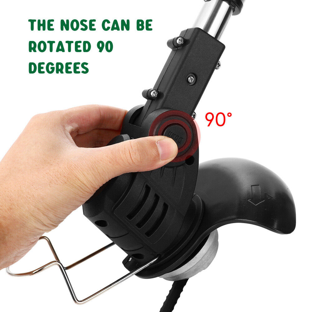 3in1 Cordless Grass Trimmer Grass Lawn Brush Cutter Whipper Snipper with 1 Battery 3