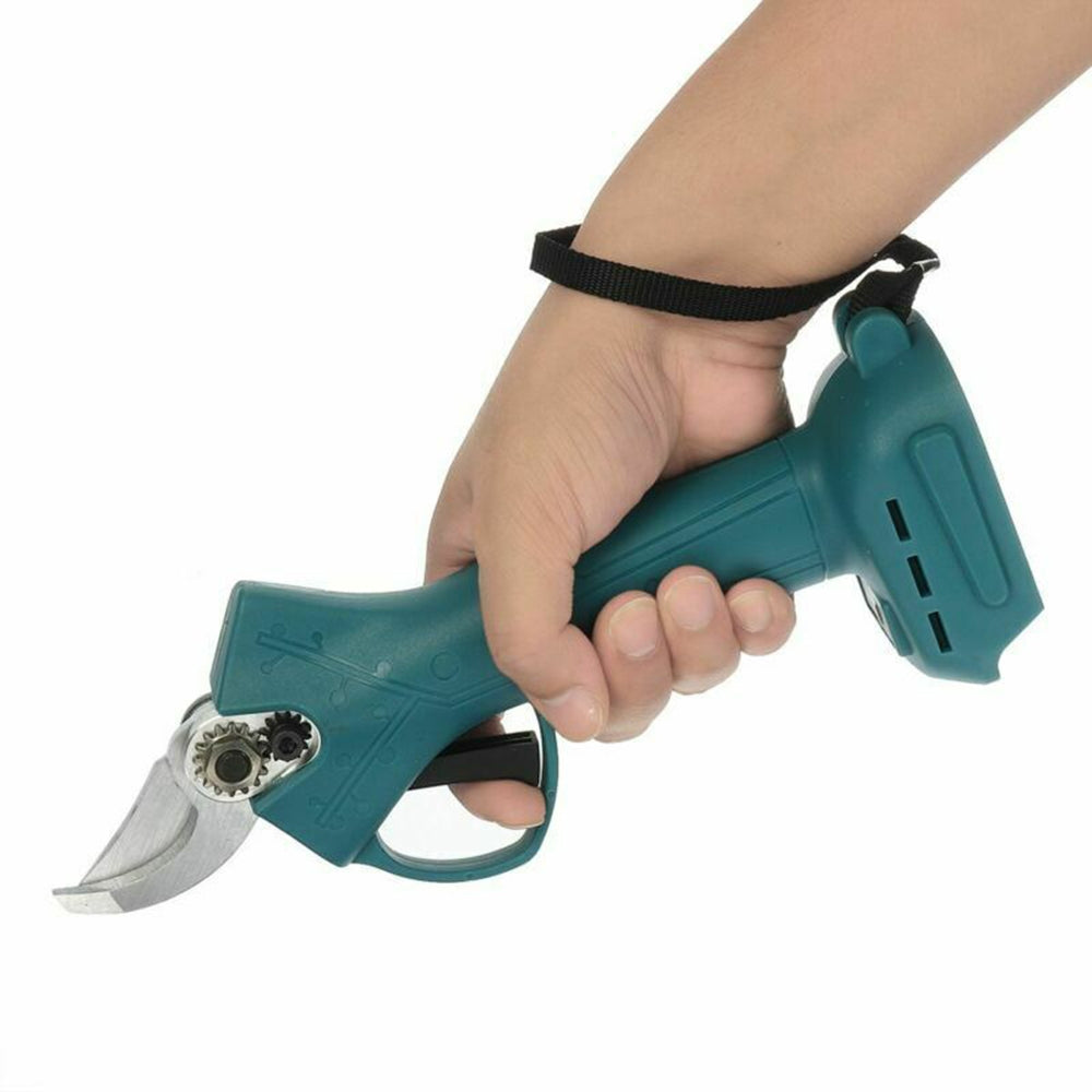 Cordless Electric Pruning Shears Secateur Rechargeable Branch Cutter W/ 2 Battery 9