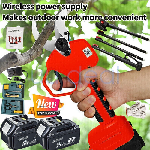 5500W Cordless Brushless Pole Telescopic Pruning Shear Secateur Battery Makita 3