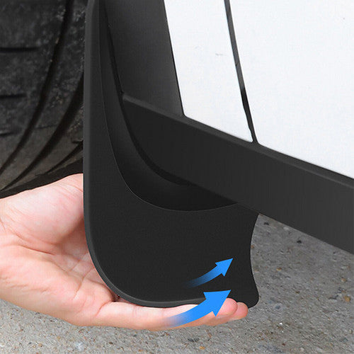 Tesla Y wheel cap 4 gray and model Y front and rear PP TPE fender 4 9