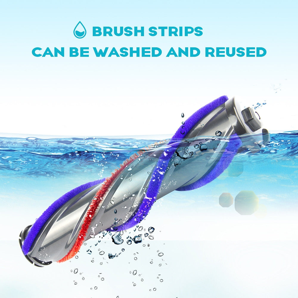 Turbo Brush Roller Head Electric Floor Carpet Head LED For Dyson V7 V8 V10 V11 V15 5