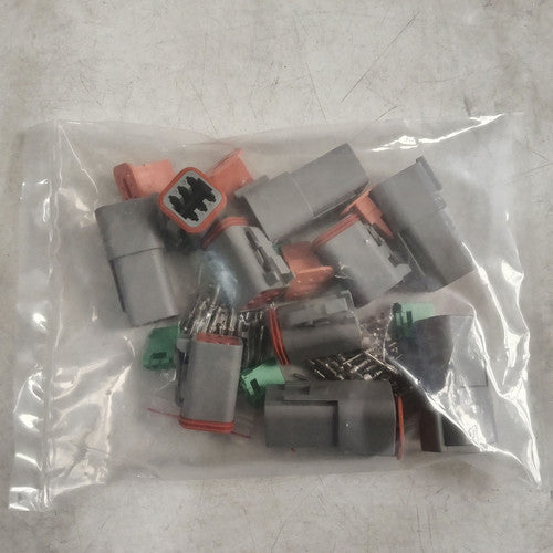 5 Set Deutsch DT 6 Way Pin Male/Female Kit Electrical Connector Plug Waterproof 5