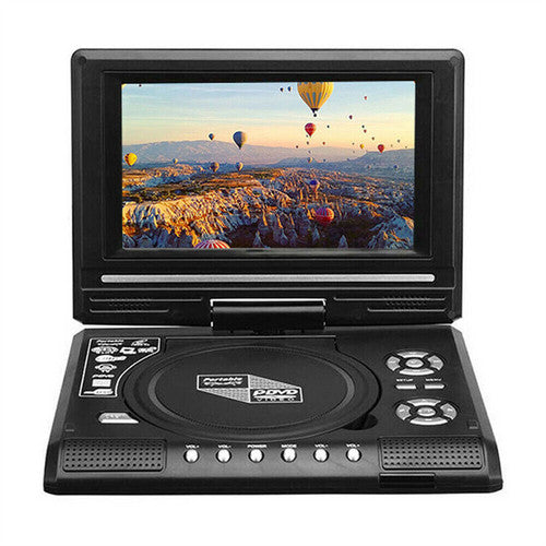 7Inch Portable Dvd Player CD Card Hd 16:9 Lcd Large 270-Degree Rotation Screen 8