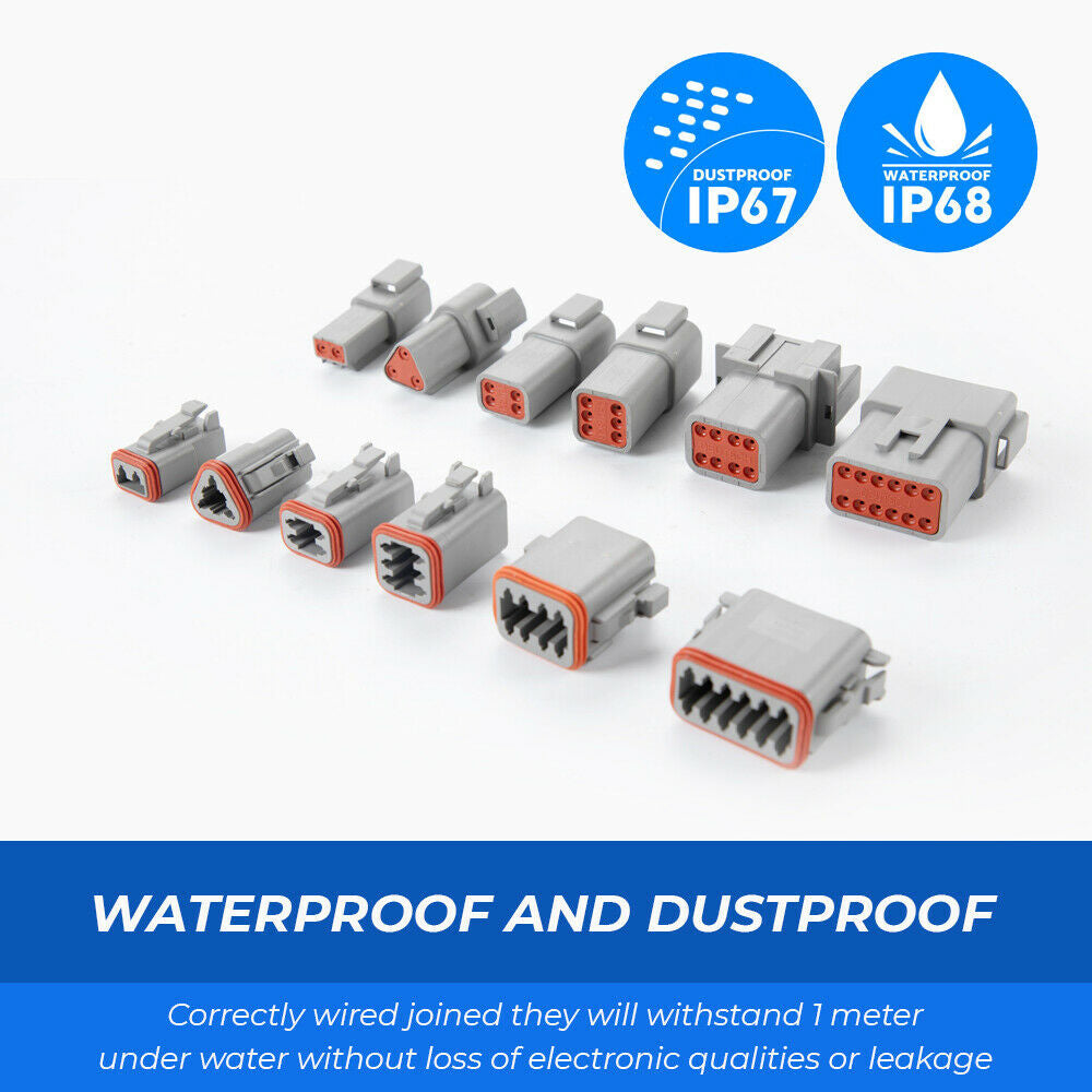 1000PCS Deutsch DT Connector Plug Kit With Genuine Deutsch Crimp Tool Auto Marine 7