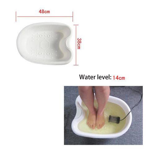 Ion Ionic Detox Foot Bath Spa Machine Tub Array Cell Cleanse for Health Tool Set 10