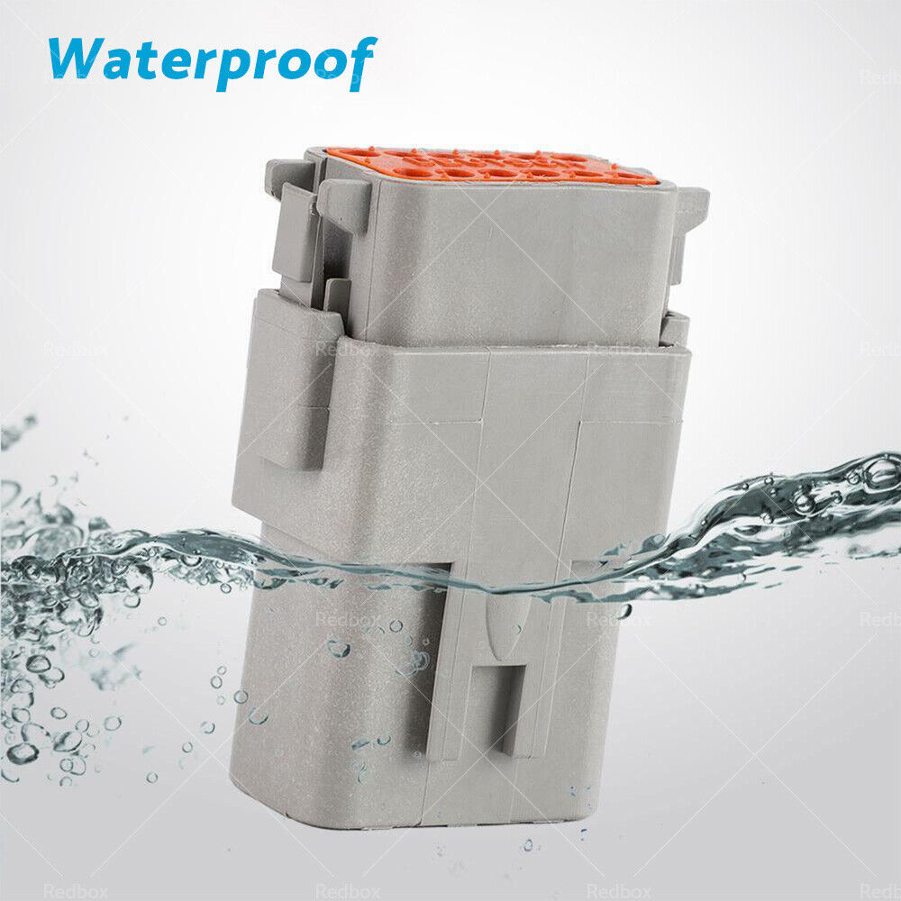 Deutsch DT 12-Way 12 Pin Electrical Connector Waterproof Plug Kit 6