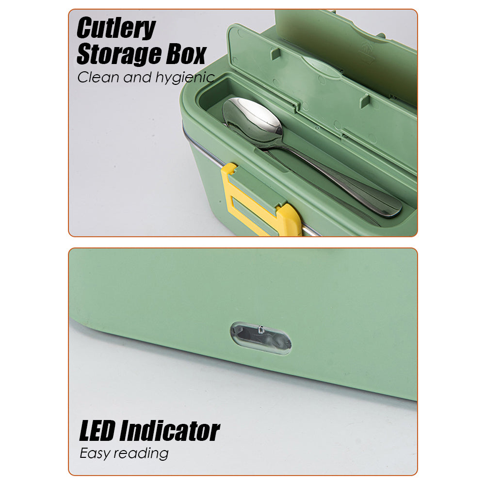 75W Electric Lunch Box Food Warmer Heater 1.8L Portable Leak Proof Car Home AU 6