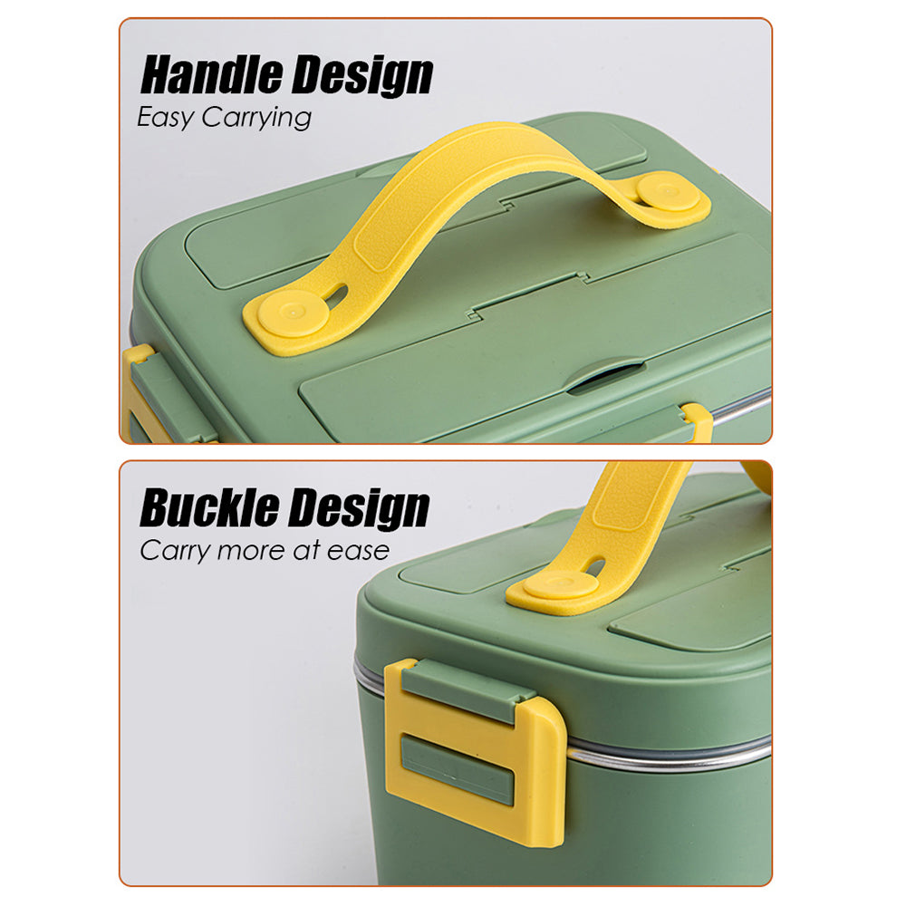 75W Electric Lunch Box Food Warmer Heater 1.8L Portable Leak Proof Car Home AU 7