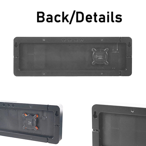 16" Orange Large Digital Big Jumbo LED Wall Desk Clock Display With Temperature Calendar 3