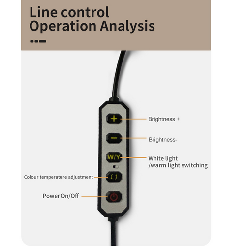 Beauty Half Moon Floor Fill Lamp LED Lash Light for Tattoo Salon Eyelash Makeup 3