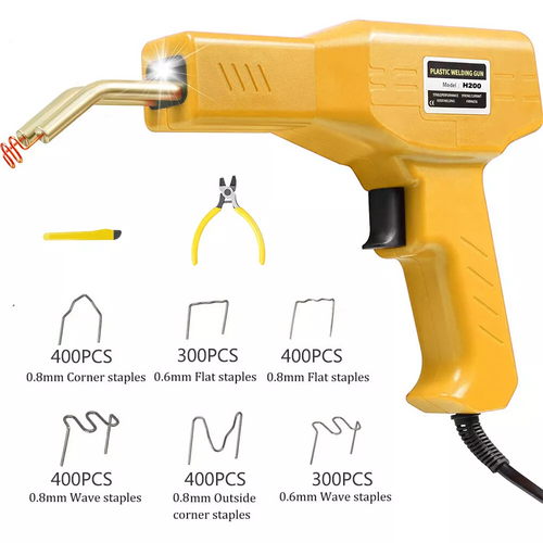 200W Plastic Welder Garage Tool Hot Staplers Cracke Bumper Repair Weld Machine 8