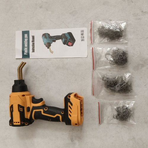 Cordless Plastic Welder Hot Stapler Bumper Repair Welding Machine +400 Staples 8