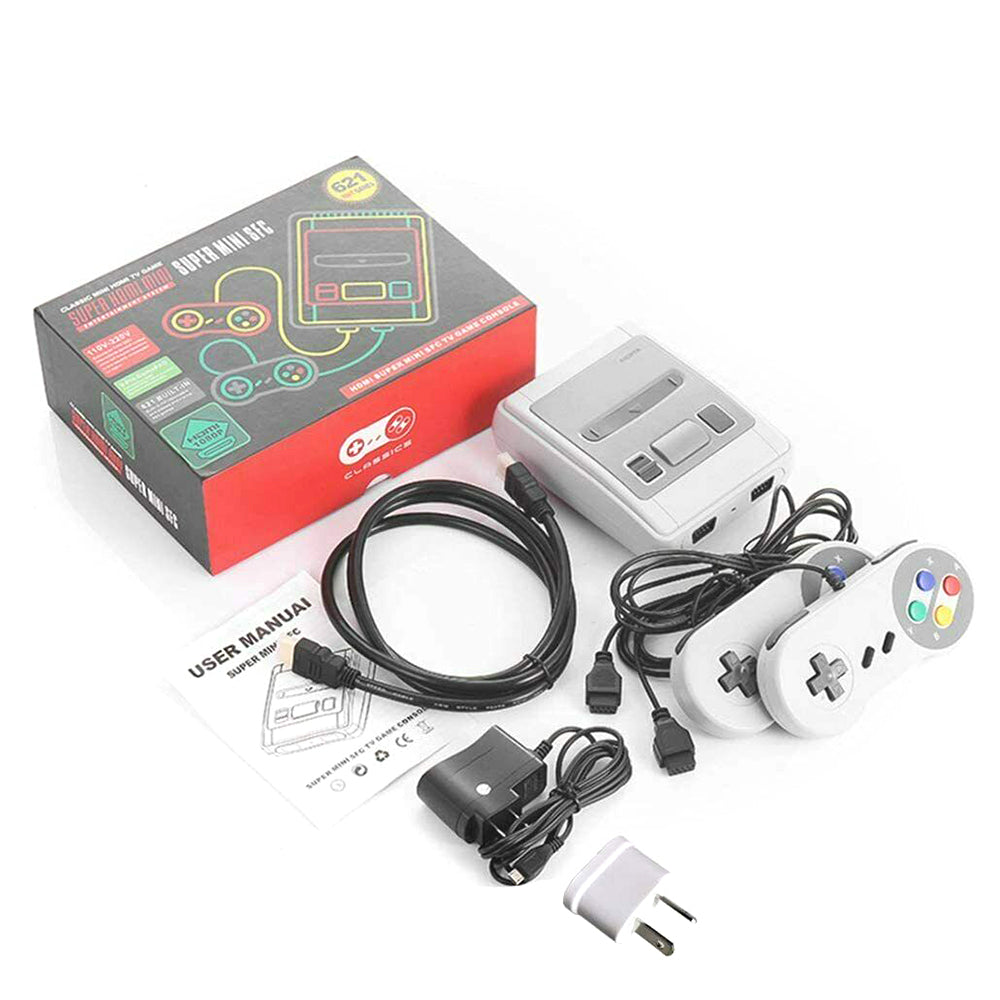 621-IN-1 Retro Classic Mini Handheld Game Console TV HDMI 2 Controller Gamepad 8