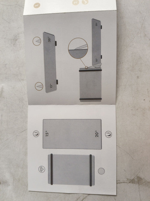 Rolling Knife Sharpener Kit For Straight Edge Roller Knife Sharpening Gift setAU 9