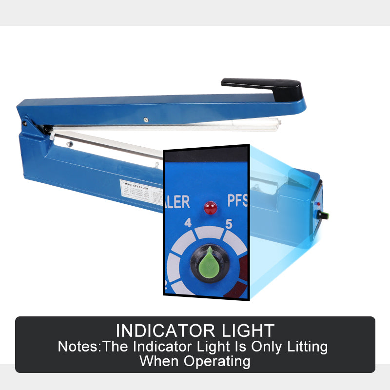 400mm Electric Heat Sealer Sealing Machine Impulse Plastic Poly Bag AU PLUG 8