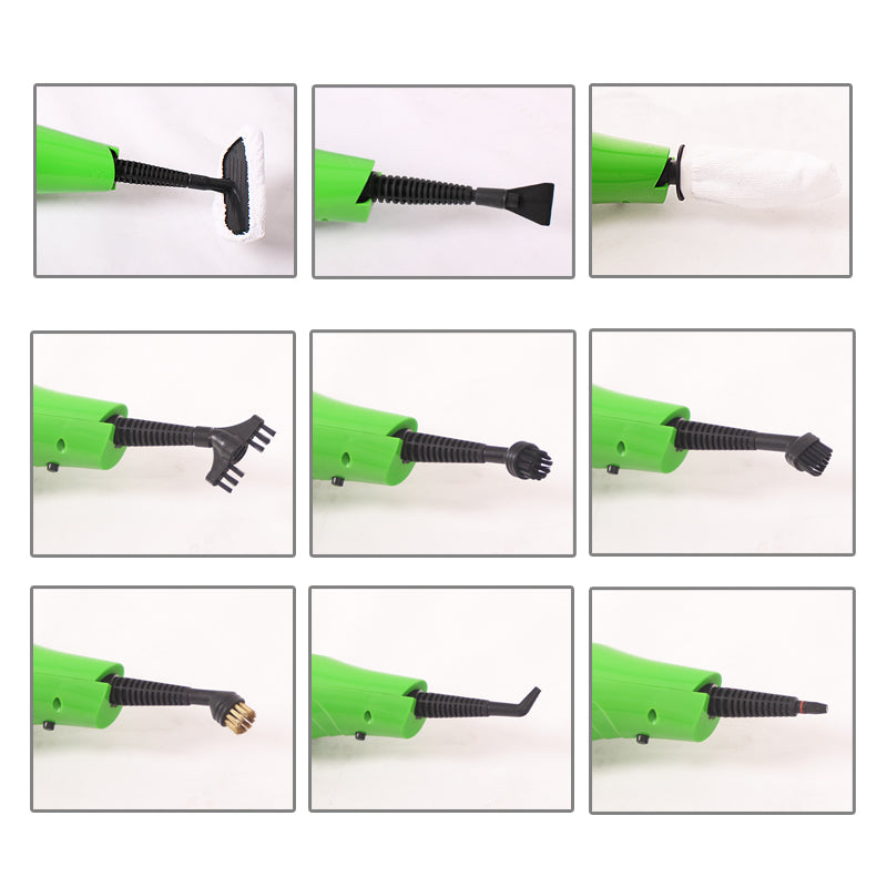 12 in 1 Multi Foldable Steam Mop Handheld Floor Steamer Carpet Cleaning Cleaner 8