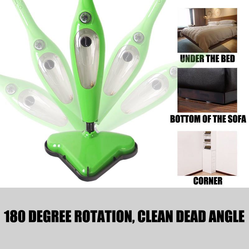 12 in 1 Multi Foldable Steam Mop Handheld Floor Steamer Carpet Cleaning Cleaner 10