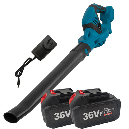 Cordless Garden Leaf Dust Blower Handheld For Makita With 2Battery & Charger 36V 5