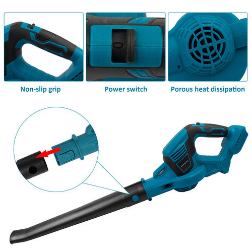 Cordless Garden Leaf Dust Blower Handheld For Makita With 2Battery & Charger 36V 7
