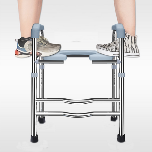 Upgrade Raised Toilet Seat 19.3"-25.2" 150kg Universal Toilet Riser for Elderly 4