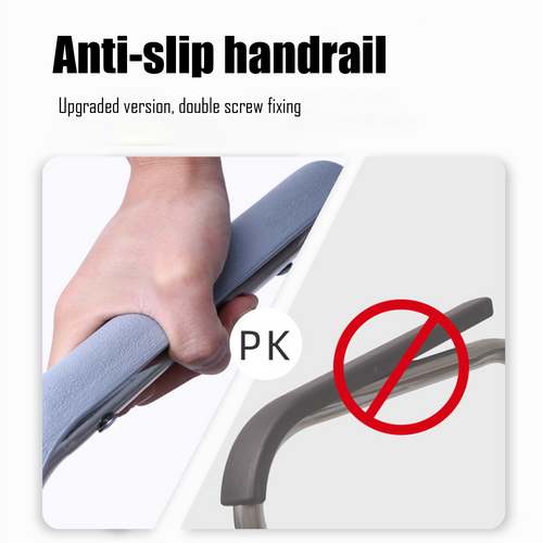 Upgrade Raised Toilet Seat 19.3"-25.2" 150kg Universal Toilet Riser for Elderly 7