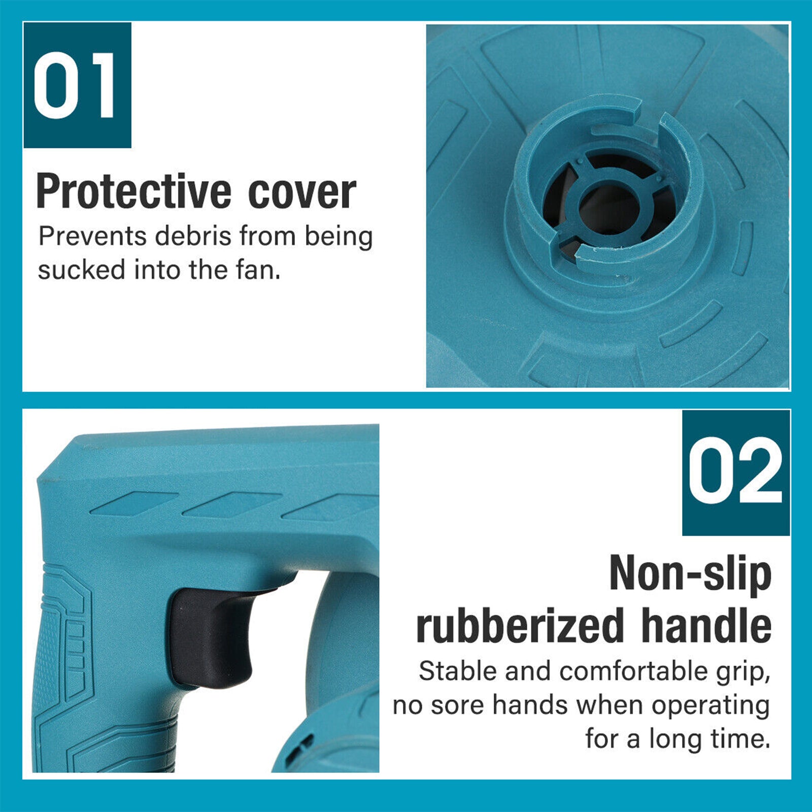 2-in-1 Cordless Electric Leaf Blower w/ 1 Battery Dust Remove Vacuum Cleaner Home Car 3