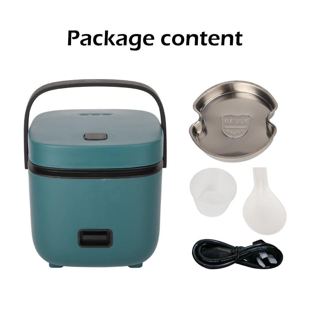1.2L Mini Rice Cooker Travel Small Non-stick Pot For Cooking Soup Rice Stews 5