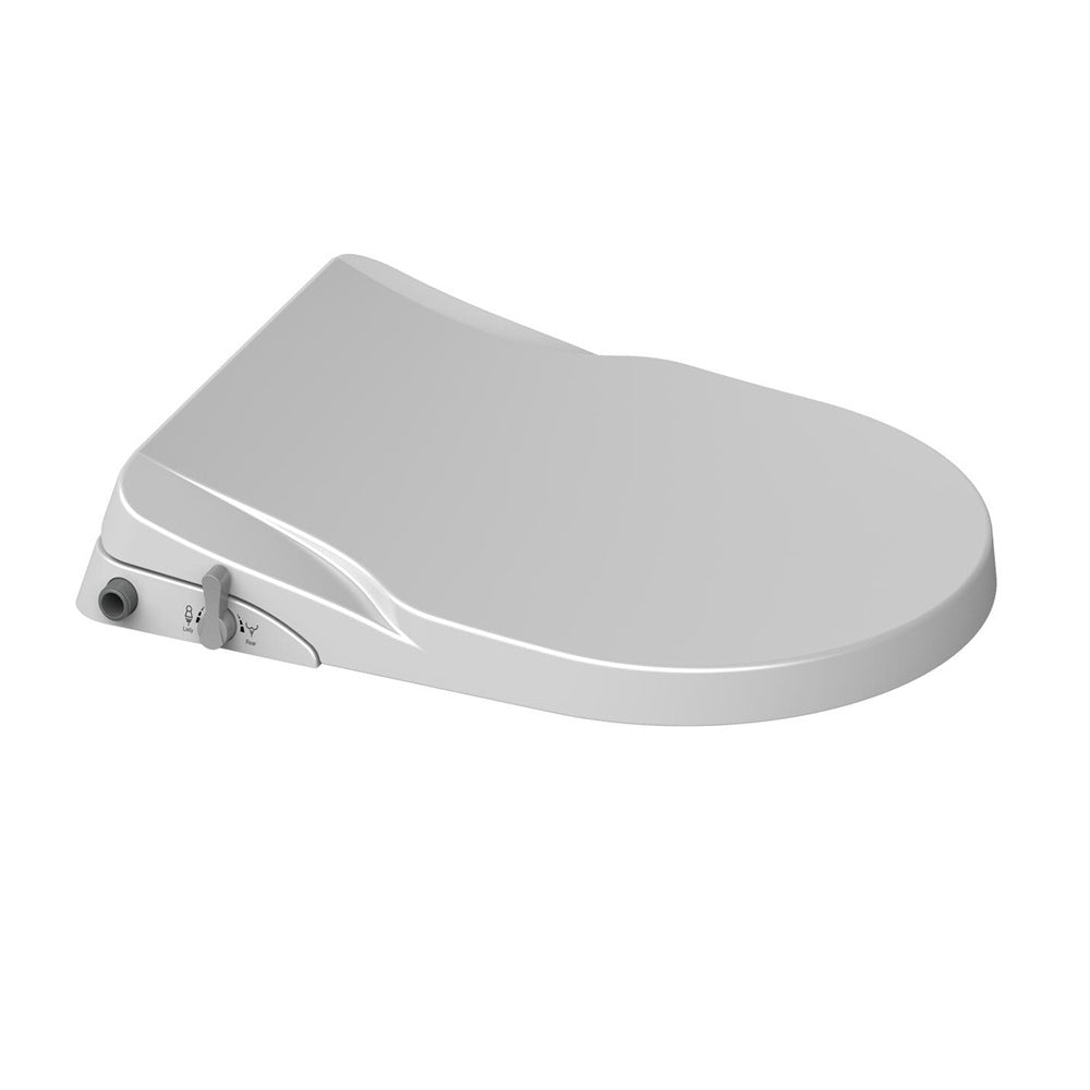 Non Electric Bidet Toilet Seat D Cover Bathroom Dual Nozzle Spray Water Wash 7