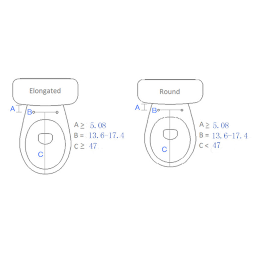 Non Electric Bidet Toilet Seat D Cover Bathroom Dual Nozzle Spray Water Wash 8