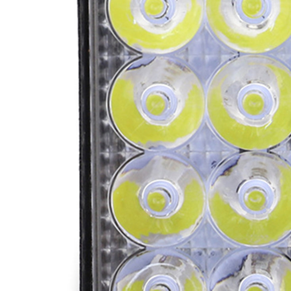 10PCS 80W CREE FLOOD LED Work Lights 12V Boat Camping Square 4inch Bar 5