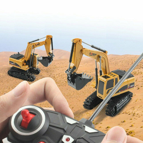 1:24 RC Digger Remote Control Excavator Construction Truck Vehicle RC Toys 6CH 8