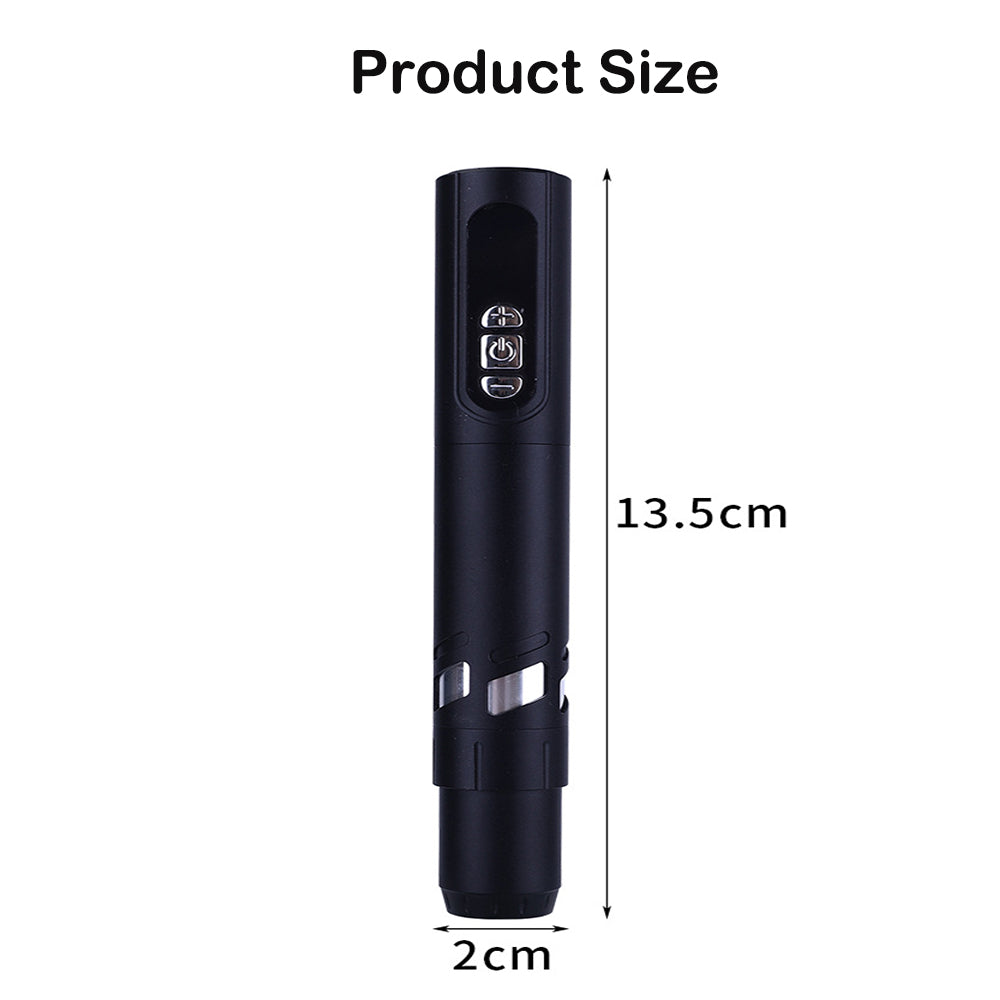 Wireless Tattoo Pen Rotary Gun Battery Adjustable Stroke Integrated machine 4