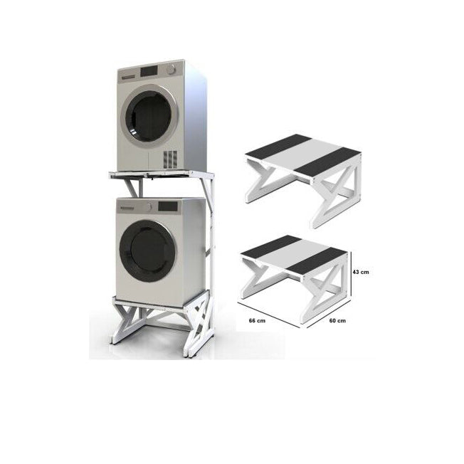 Washing Machine Pedestal Raiser Laundry Dryer Stand Base Holder 120kg Anti Slip 3