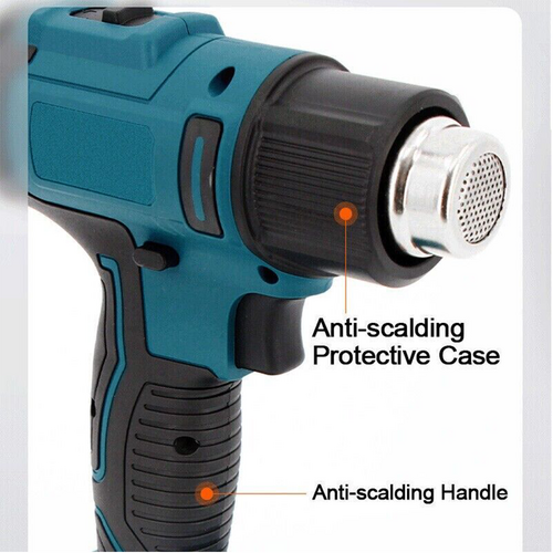 2000W Electric Hot Air Heat Gun with Nozzles Cordless Handheld For Makita 18V AU 3